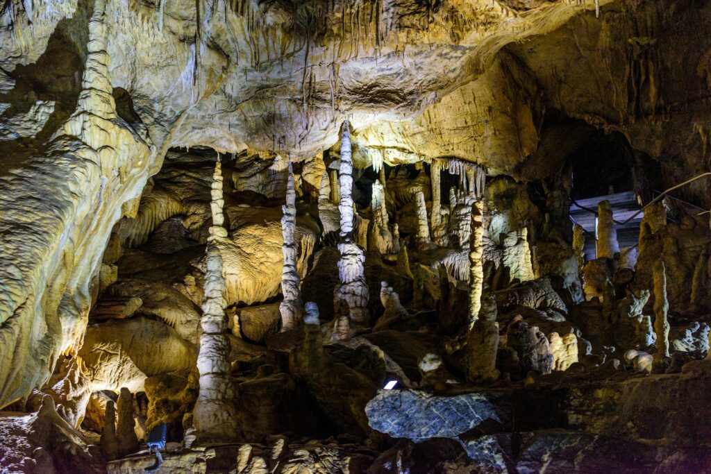 Tropfsteine Baumannshöhle