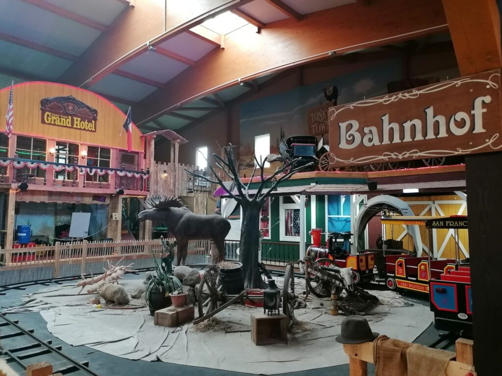 Der Bahnhof in Pullman City