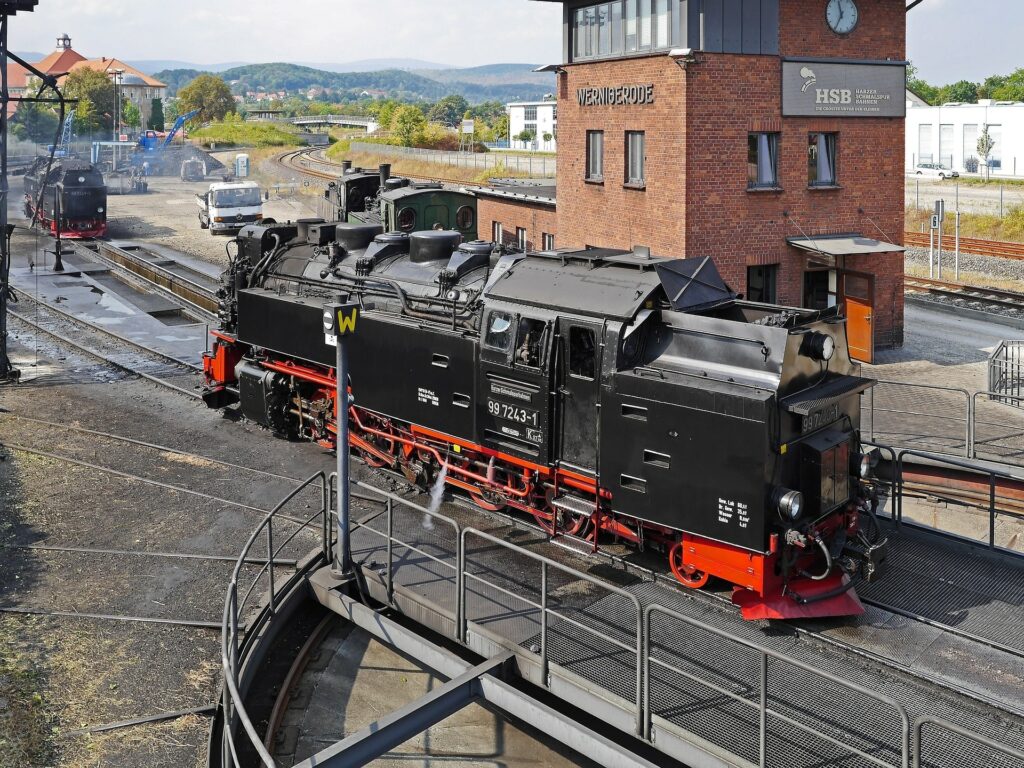 Harzer Schmalspurbahn Bahnhof in Wernigerode