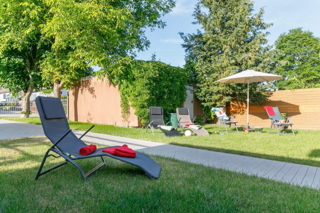 Ferienhaus Andrea - Garten